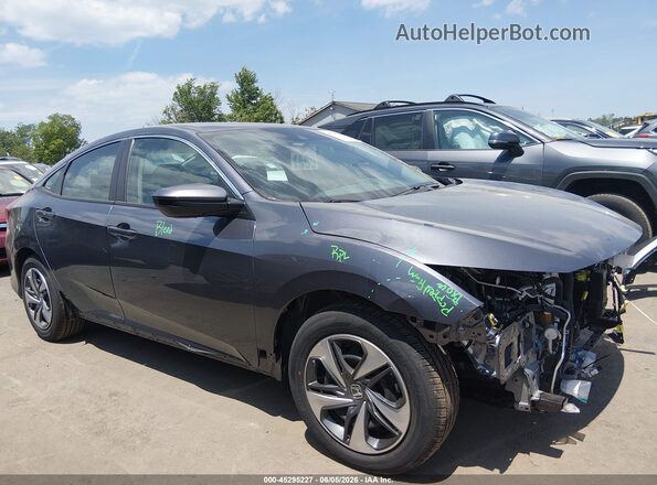 2HGFC2F61LH548941 2020 HONDA CIVIC Gray Սալոնի 360 աստիճան տեսք