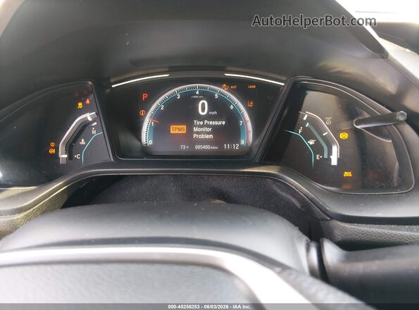 2HGFC2F61LH575041 2020 HONDA CIVIC Синий Вид задних сидений