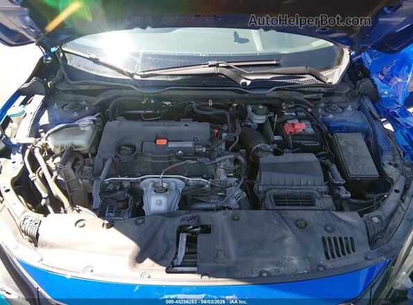 2HGFC2F61LH575041 2020 HONDA CIVIC Синий Вид сзади