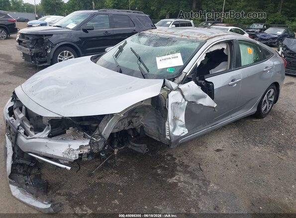 2HGFC2F61MH500406 2021 HONDA CIVIC Серебряный Вид спереди