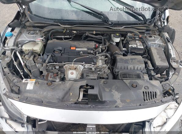 2HGFC2F61MH500406 2021 HONDA CIVIC Серебряный Вид сзади