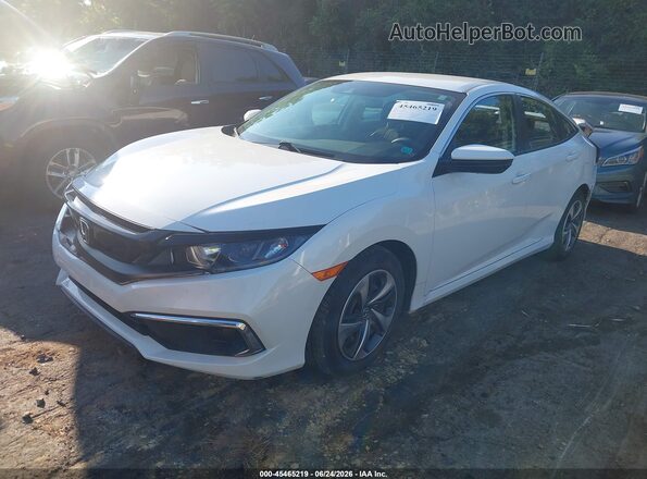 2HGFC2F61MH514371 2021 HONDA CIVIC White Vista tres cuartos delantera izquierda