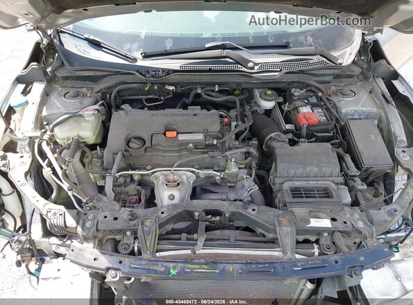 2HGFC2F61MH520378 2021 HONDA CIVIC Silver Rear view