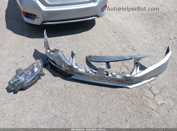 2HGFC2F61MH520378 2021 HONDA CIVIC Silver Instrument cluster view