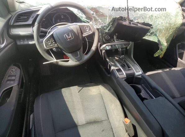 2HGFC2F61MH534927 2021 HONDA CIVIC Red Widok deski rozdzielczej