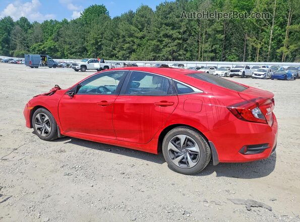 2HGFC2F61MH534927 2021 HONDA CIVIC Red Tył lewy