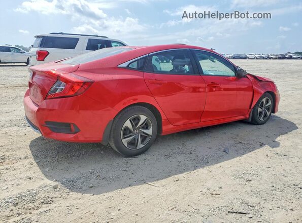 2HGFC2F61MH534927 2021 HONDA CIVIC Red Tył prawy