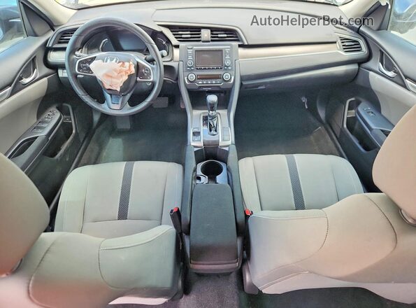 2HGFC2F61MH546429 2021 HONDA CIVIC Gray Vista del salpicadero