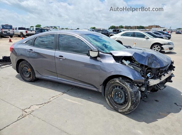 2HGFC2F61MH546429 2021 HONDA CIVIC Gray Delantero derecho