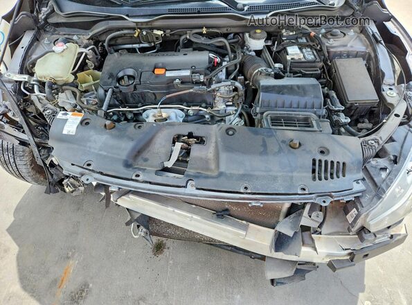 2HGFC2F61MH546429 2021 HONDA CIVIC Gray Vista interior trasera