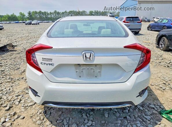 2HGFC2F61MH559519 2021 HONDA CIVIC White Հետևի տեսք