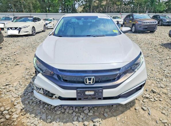 2HGFC2F61MH559519 2021 HONDA CIVIC White Դիմացի տեսք