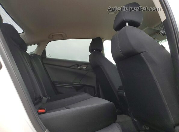 2HGFC2F62JH031094 2018 HONDA CIVIC White Rear seats view