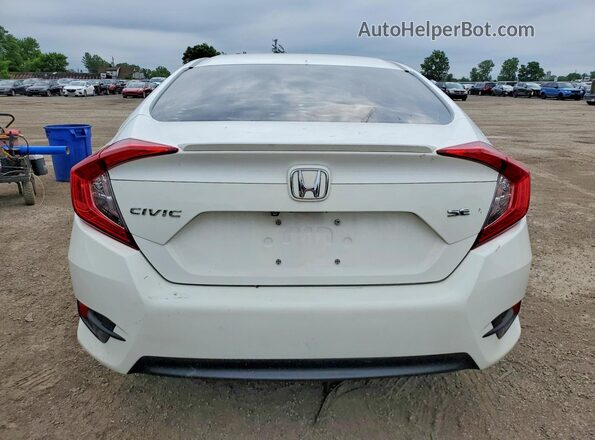 2HGFC2F62JH031094 2018 HONDA CIVIC White Rear view