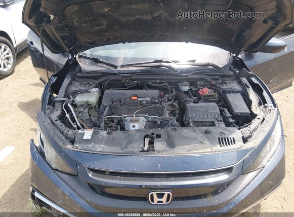 2HGFC2F62KH502002 2019 HONDA CIVIC Black Vista trasera