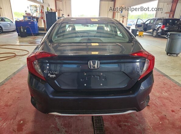 2HGFC2F62KH520595 2019 HONDA CIVIC Charcoal უკანა ხედი
