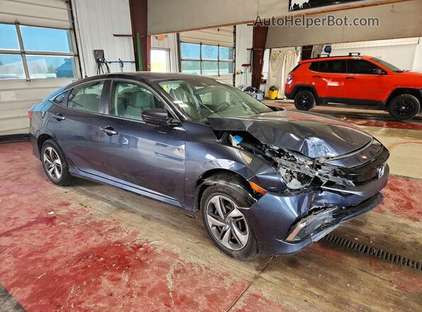 2HGFC2F62KH520595 2019 HONDA CIVIC Charcoal წინა მარჯვენა