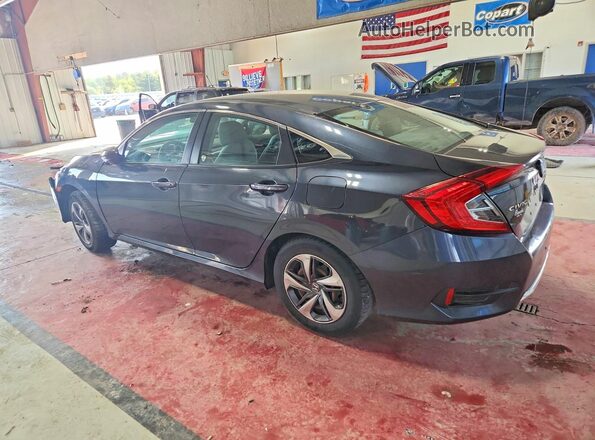 2HGFC2F62KH520595 2019 HONDA CIVIC Charcoal უკანა მარცხენა