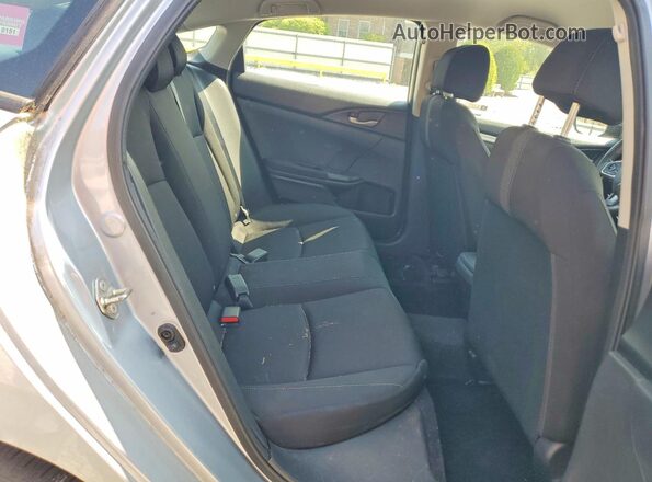 2HGFC2F62KH540989 2019 HONDA CIVIC Silver Rear seats view