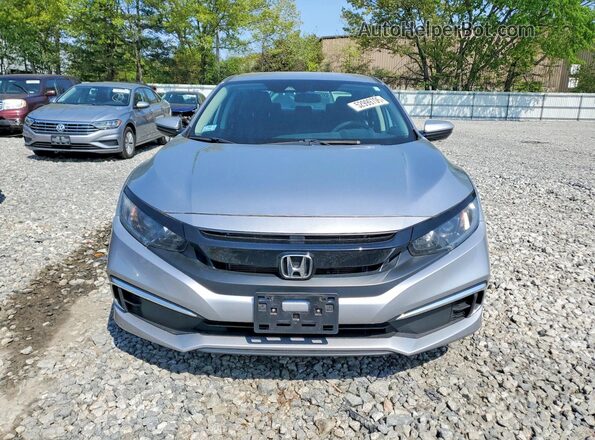 2HGFC2F62KH540989 2019 HONDA CIVIC Silver Front view