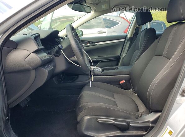 2HGFC2F62KH540989 2019 HONDA CIVIC Silver Front interior view