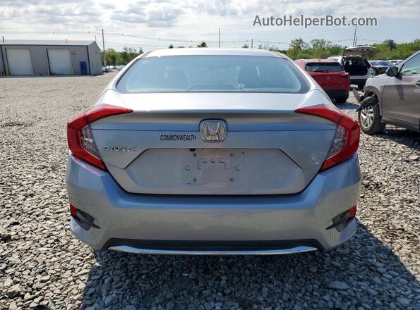 2HGFC2F62KH540989 2019 HONDA CIVIC Silver Rear view