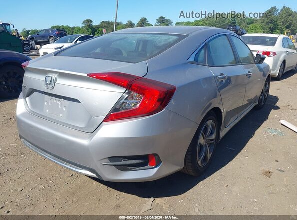2HGFC2F62KH559879 2019 HONDA CIVIC Серый Задняя правая четверть