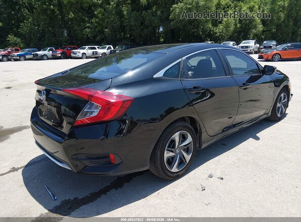 2HGFC2F62KH603217 2019 HONDA CIVIC Black Trasero derecho