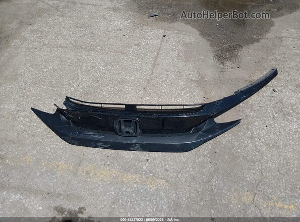2HGFC2F62KH603217 2019 HONDA CIVIC Black Vista del cuadro de instrumentos
