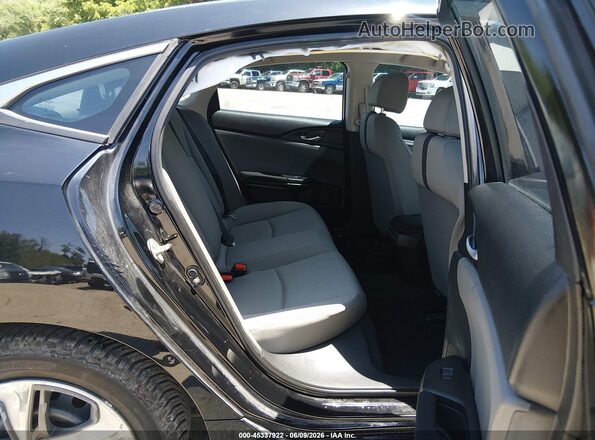 2HGFC2F62KH603217 2019 HONDA CIVIC Black Vista de la etiqueta del VIN