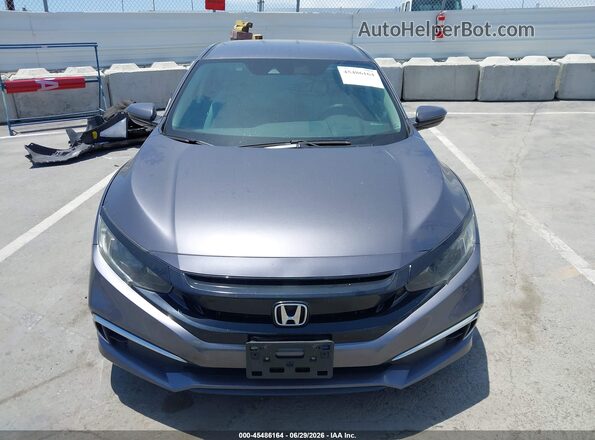 2HGFC2F62LH576778 2020 HONDA CIVIC Gray Vista interior trasera