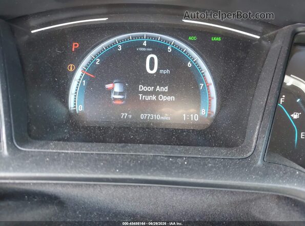 2HGFC2F62LH576778 2020 HONDA CIVIC Gray 