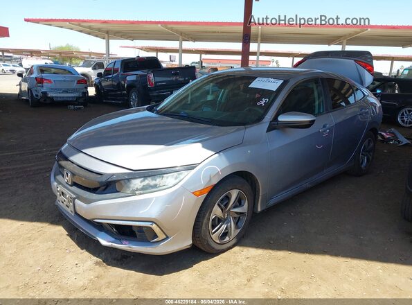 2HGFC2F62LH581382 2020 HONDA CIVIC Silver Przód lewy