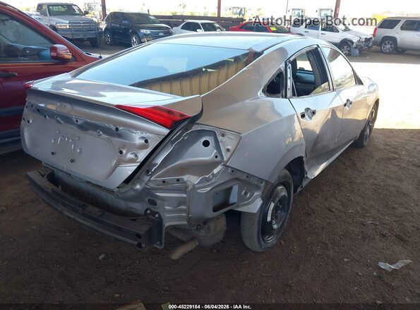 2HGFC2F62LH581382 2020 HONDA CIVIC Silver Tył prawy