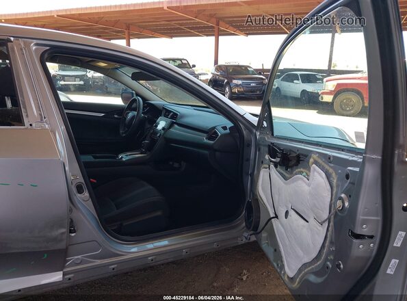 2HGFC2F62LH581382 2020 HONDA CIVIC Silver Widok wnętrza z przodu