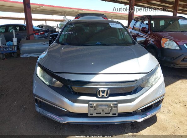 2HGFC2F62LH581382 2020 HONDA CIVIC Silver Widok wnętrza z tyłu