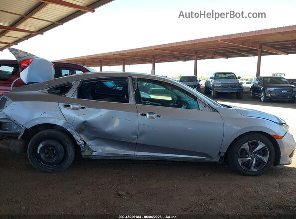 2HGFC2F62LH581382 2020 HONDA CIVIC Silver Widok wnętrza 360 stopni