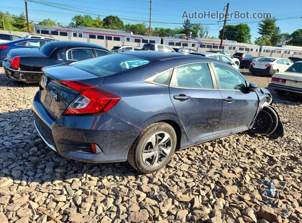 2HGFC2F62LH598991 2020 HONDA CIVIC Charcoal Հետևի աջ