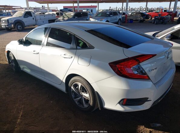 2HGFC2F62MH526500 2021 HONDA CIVIC White Rear left