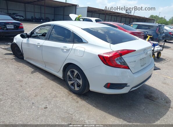 2HGFC2F62MH550683 2021 HONDA CIVIC White Trasero izquierdo