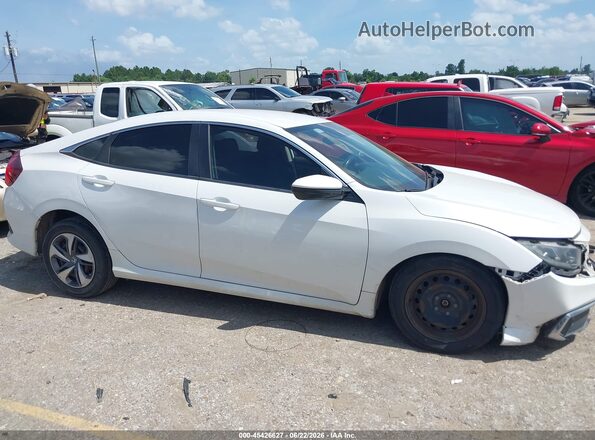 2HGFC2F62MH550683 2021 HONDA CIVIC White Vista interior de 360 grados