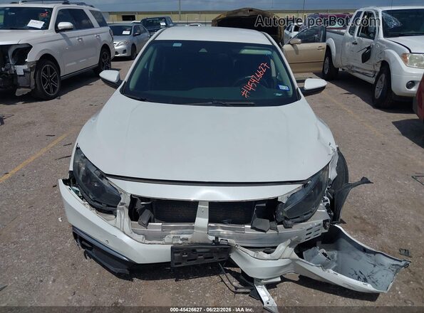 2HGFC2F62MH550683 2021 HONDA CIVIC White Vista interior trasera