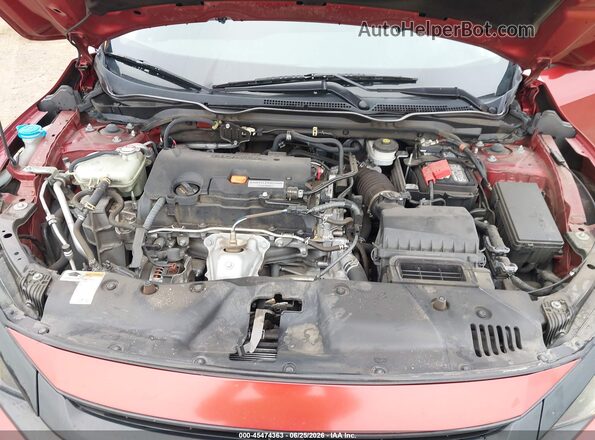 2HGFC2F62MH557861 2021 HONDA CIVIC Maroon Вид ззаду