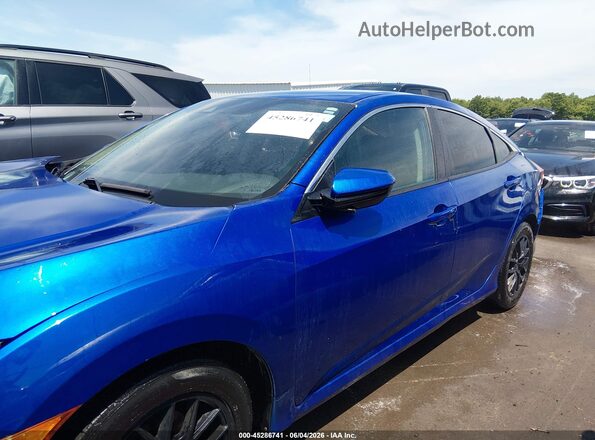 2HGFC2F63KH574472 2019 HONDA CIVIC Синий Панорамный вид салона 360°