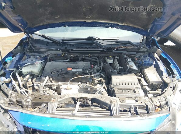 2HGFC2F63KH574472 2019 HONDA CIVIC Синий Вид сзади