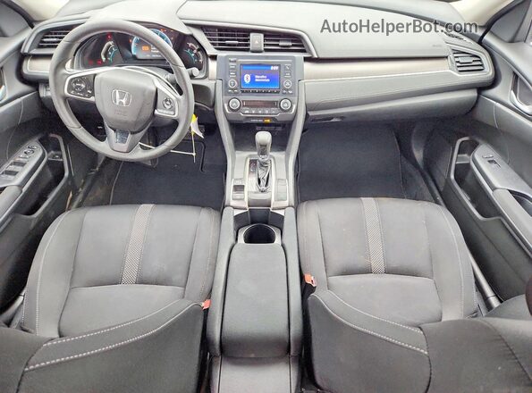 2HGFC2F63KH575654 2019 HONDA CIVIC Gray Vista del salpicadero