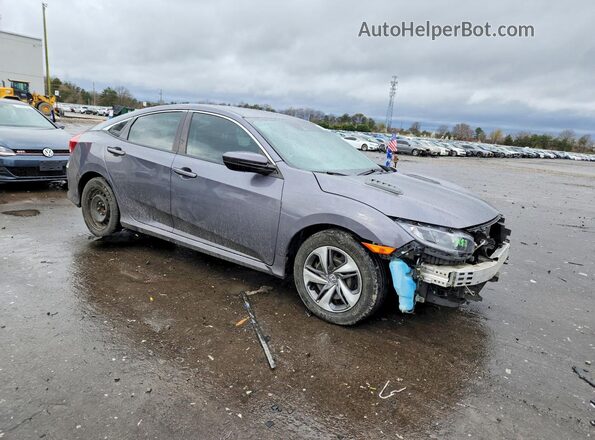 2HGFC2F63KH575654 2019 HONDA CIVIC Gray Delantero derecho