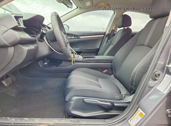 2HGFC2F63KH575654 2019 HONDA CIVIC Gray Vista interior delantera