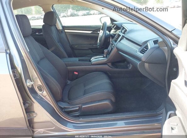 2HGFC2F63KH579669 2019 HONDA CIVIC Gray Front interior view