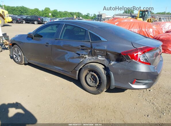 2HGFC2F63KH579669 2019 HONDA CIVIC Gray Rear left
